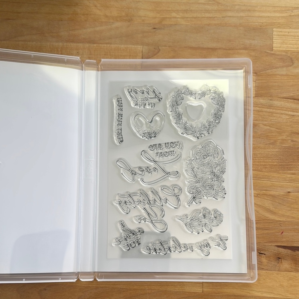 Stampin' Up! Retired Adoring Hearts Bundle NWT - Picture 3 of 7